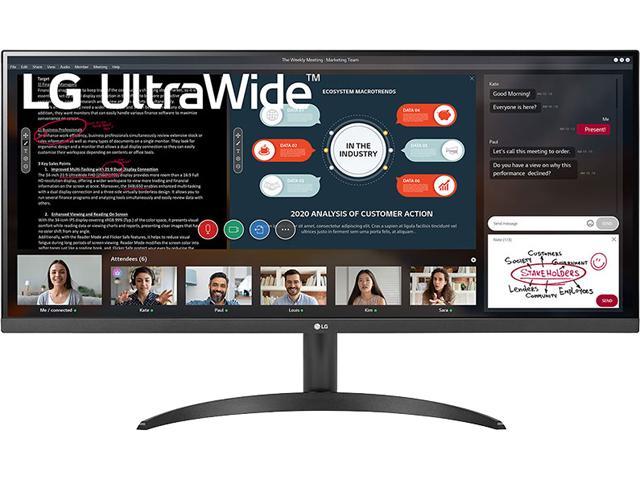 LG 34WP500-B 34' 2560 x 1080 (2K) FreeSync (AMD Adaptive Sync) UltraWide Monitor