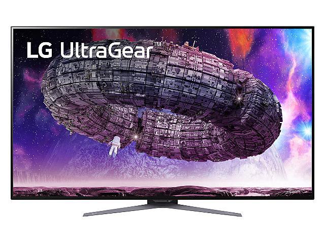 LG 48' (47.5' Viewable) UltraGear UHD OLED with Anti-Glare Low Reflection 0.1ms R/T 120Hz Gaming Monitor with G-SYNC Compatible