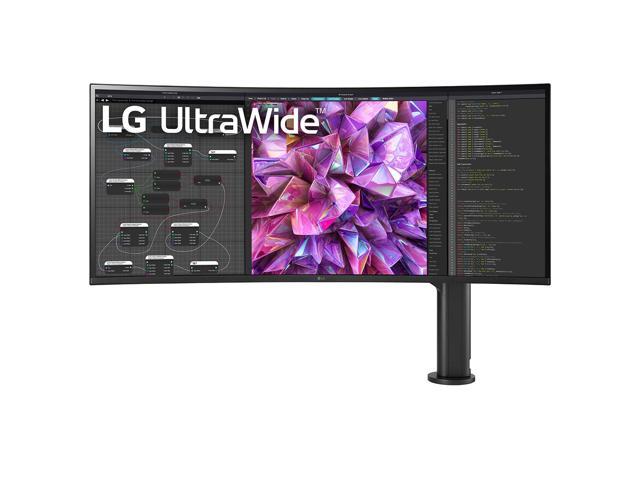 LG 38WQ88C-W 38' 21:9 UltraWide QHD+ Curved IPS LCD HDR Monitor with Ergo Stand, Built-In Speakers