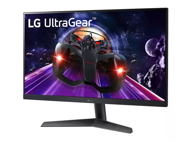 LG 24GN60R-B 24' Full HD 1920 x 1080 UltraGear IPS 1ms 144Hz HDR Monitor with FreeSync Premium Gaming Monitor