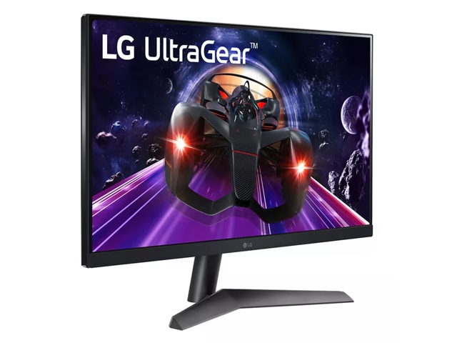 LG 24GN60R-B 24' Full HD 1920 x 1080 UltraGear IPS 1ms 144Hz HDR Monitor with FreeSync Premium Gaming Monitor