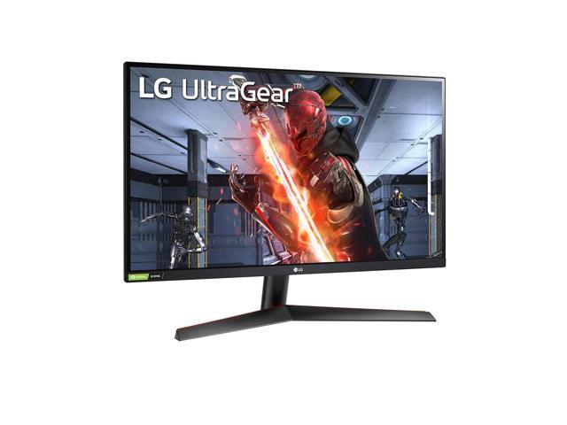 LG UltraGear 27GN60R-B 27' FHD 1920 x 1080 144 Hz HDMI, DisplayPort NVIDIA G-SYNC Compatible with AMD FreeSync Premium Flat Panel Monitors - LCD...