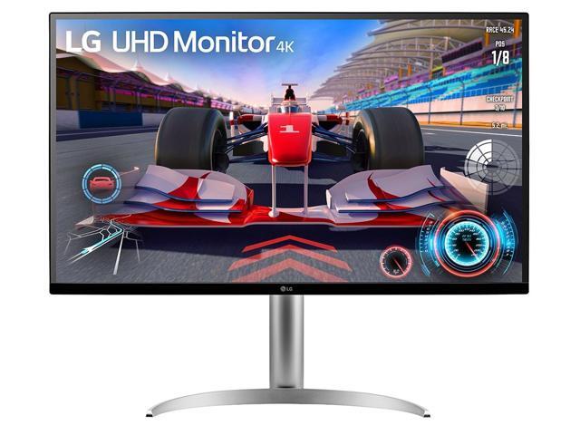 LG 32' (31.5' Viewable) 144 Hz VA UHD Gaming Monitor FreeSync Premium (AMD Adaptive Sync) 3840 x 2160 (4K) DCI-P3 90% (CIE1976) 32UQ750-W...