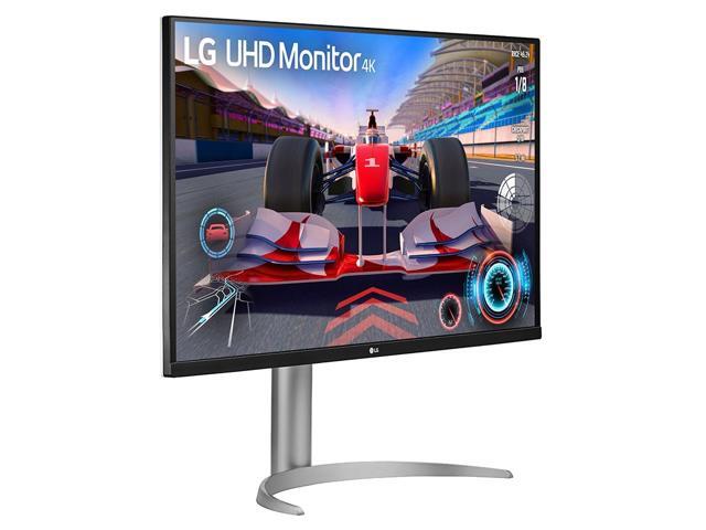 LG 32' (31.5' Viewable) 144 Hz VA UHD Gaming Monitor FreeSync Premium (AMD Adaptive Sync) 3840 x 2160 (4K) DCI-P3 90% (CIE1976) 32UQ750-W...