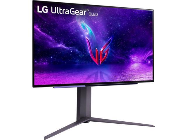 LG UltraGear 27' (26.5' Viewable) 240Hz OLED 2K Gaming Monitor 0.03ms FreeSync Premium & G-Sync Compatible, QHD 2560 x 1440, Flat Panel 27GR95QE-B