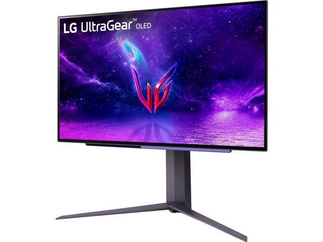 LG UltraGear 27' (26.5' Viewable) 240Hz OLED 2K Gaming Monitor 0.03ms FreeSync Premium & G-Sync Compatible, QHD 2560 x 1440, Flat Panel 27GR95QE-B