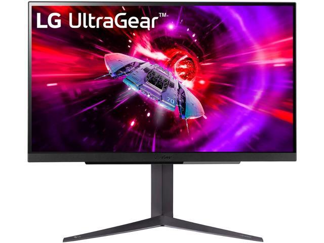 LG - UltraGear 27" QHD 240Hz 1ms NVIDIA G-SYNC and AMD FreeSync Premium with DisplayHDR 400 (HDMI, DisplayPort, USB) - Black - image 3