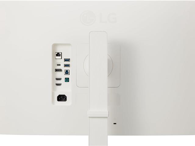 LG - UltraWide 38" LED 144Hz 1-ms Curved Monitor NVIDIA G-SYNC Compatible and AMD Freesync Premium Pro with HDR - White - image 6