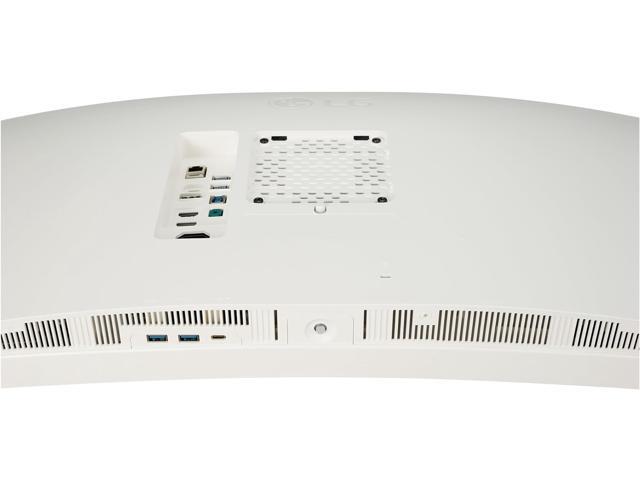 LG - UltraWide 38" LED 144Hz 1-ms Curved Monitor NVIDIA G-SYNC Compatible and AMD Freesync Premium Pro with HDR - White - image 7