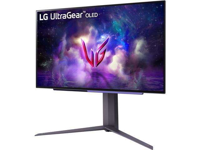 LG - UltraGear 27" OLED QHD 240Hz 0.03ms FreeSync and NVIDIA G-SYNC Compatible Gaming Monitor with HDR400 - Black - image 3