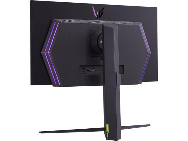 LG - UltraGear 27" OLED QHD 240Hz 0.03ms FreeSync and NVIDIA G-SYNC Compatible Gaming Monitor with HDR400 - Black - image 6