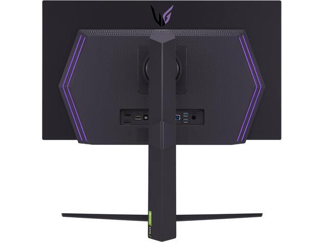 LG - UltraGear 27" OLED QHD 240Hz 0.03ms FreeSync and NVIDIA G-SYNC Compatible Gaming Monitor with HDR400 - Black - image 5