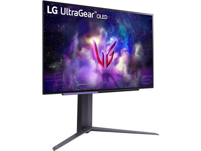 LG - UltraGear 27" OLED QHD 240Hz 0.03ms FreeSync and NVIDIA G-SYNC Compatible Gaming Monitor with HDR400 - Black - image 4