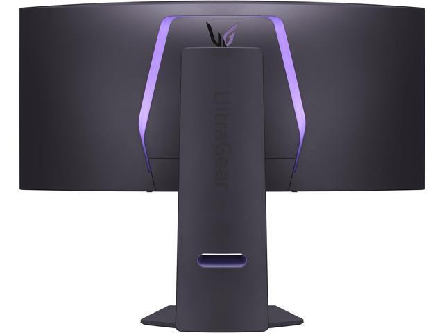 LG - UltraGear 34" OLED Curved WQHD 240Hz 0.03ms FreeSync and NVIDIA G-SYNC Compatible Gaming Monitor with HDR400 - Black - image 8