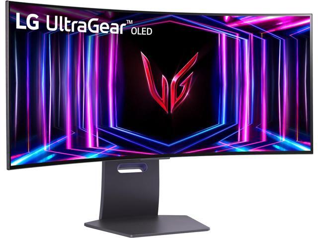 LG - UltraGear 34" OLED Curved WQHD 240Hz 0.03ms FreeSync and NVIDIA G-SYNC Compatible Gaming Monitor with HDR400 - Black - image 4