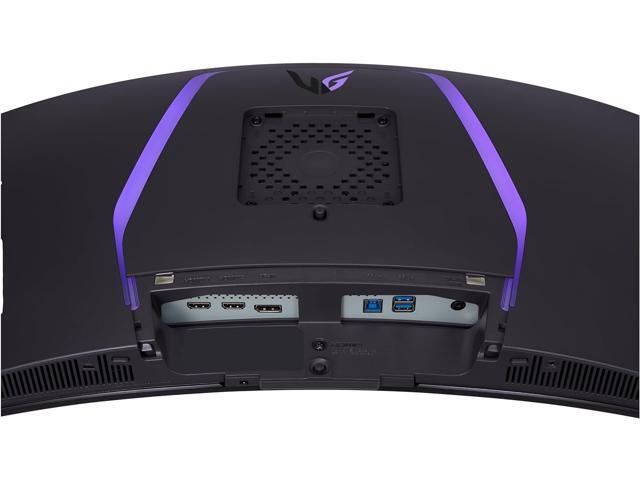 LG - UltraGear 34" OLED Curved WQHD 240Hz 0.03ms FreeSync and NVIDIA G-SYNC Compatible Gaming Monitor with HDR400 - Black - image 7