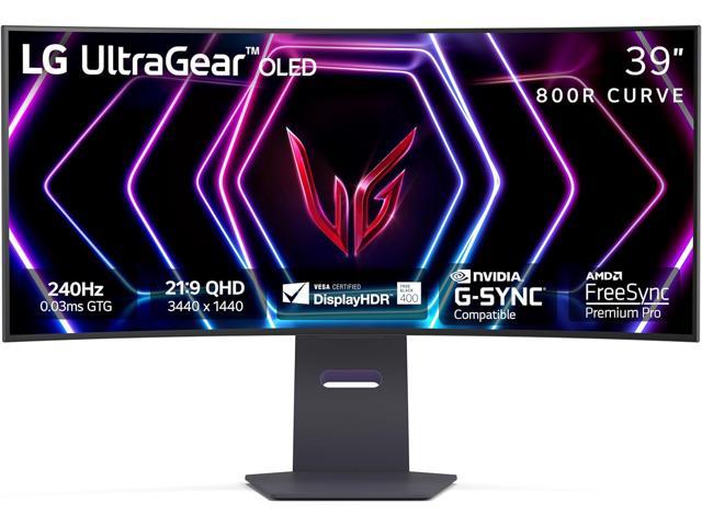 UPC 195174074527 product image for LG 39.6' 240 Hz OLED WQHD Gaming Monitor FreeSync Premium Pro & G-Sync Compatibl | upcitemdb.com