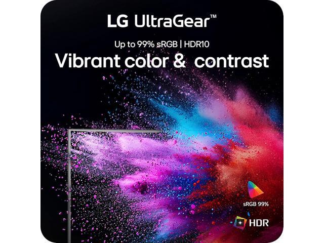 LG - UltraGear 27" QHD 180Hz 1ms AMD FreeSync Gaming Monitor with HDR10 (HDMI, DisplayPort) - Black - image 8