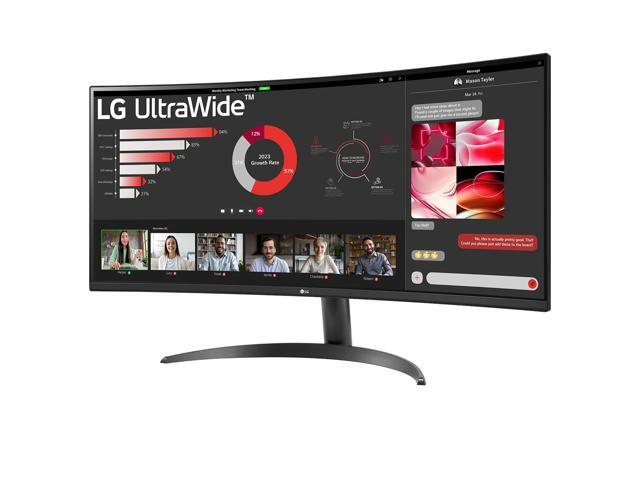LG 34WR50QK 34' WQHD Curved Ultrawide HDR10 100Hz Monitor