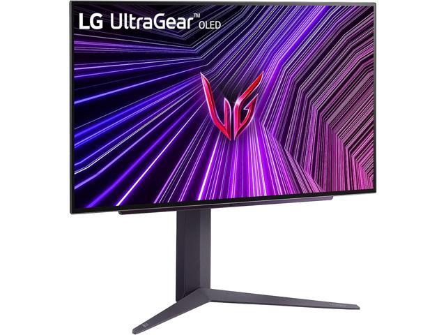 LG UltraGear 27' QHD 2560x1440 OLED 240HZ 0.03ms AMD FreeSync Premium Pro 2x HDMI 1x DisplayPort Gaming Monitor, 27GS93QE-B