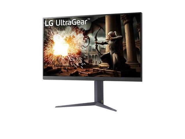 LG 32GS75QN-B 32" UltraGear QHD IPS 180Hz gaming monitor, 1ms (GtG), DisplayHDR 400