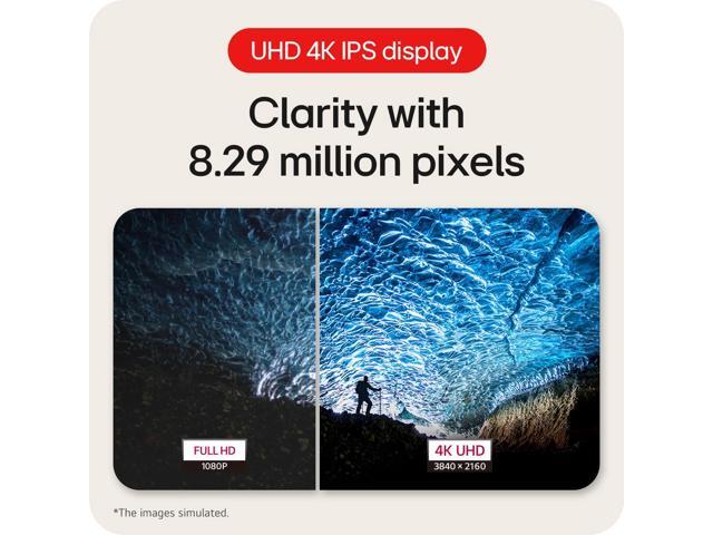 LG - UltraFine 27" IPS UHD 60Hz Monitor with HDR10 (HDMI, DisplayPort) - White - image 6
