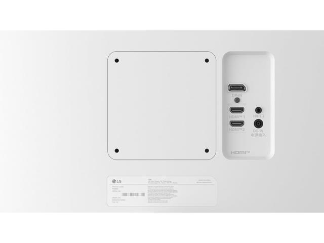 LG - UltraFine 27" IPS UHD 60Hz Monitor with HDR10 (HDMI, DisplayPort) - White - image 8