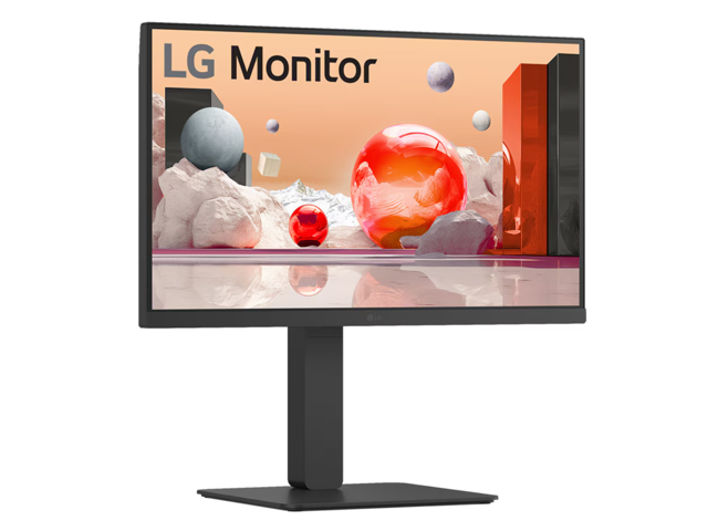 LG 24" Full HD IPS Monitor with USB Type-C and RJ45, 24BA750-B