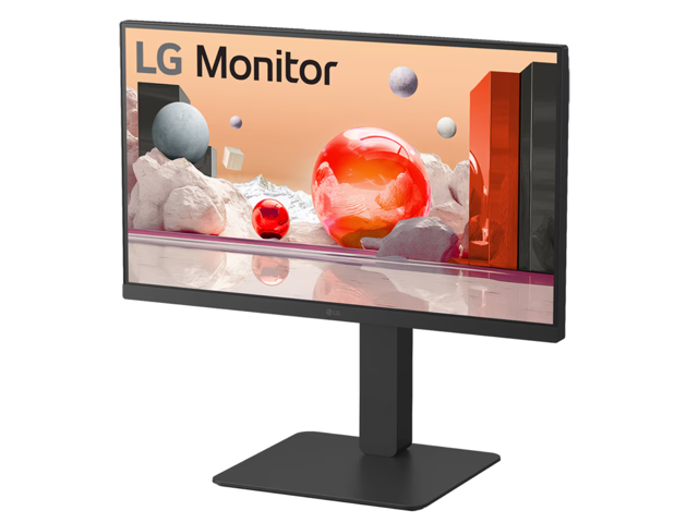 LG 24" Full HD IPS Monitor with USB Type-C and RJ45, 24BA750-B