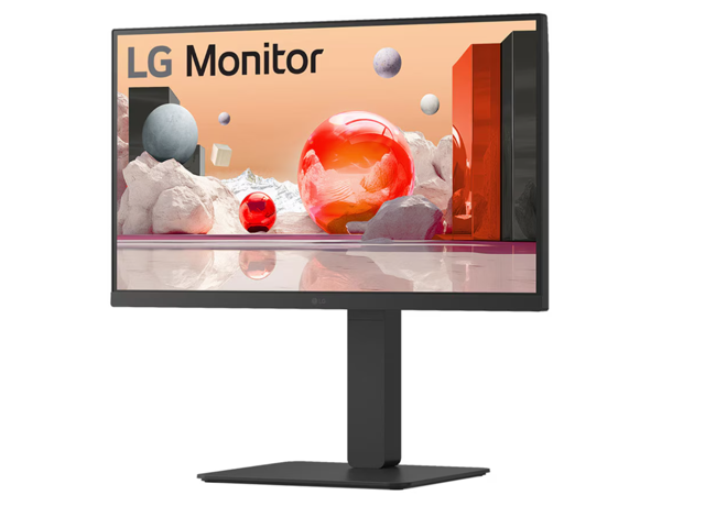 LG 24'' IPS FHD 100Hz Monitor with Webcam/Mic, & UBC Type-C, 24BA850-B