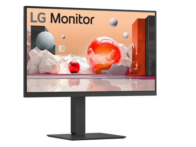 LG 27" Full HD IPS 100Hz Monitor with USB Type-C and RJ45, 27BA750-B