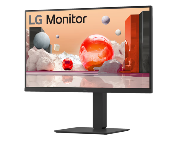 LG 27" Full HD IPS 100Hz Monitor with USB Type-C and RJ45, 27BA750-B