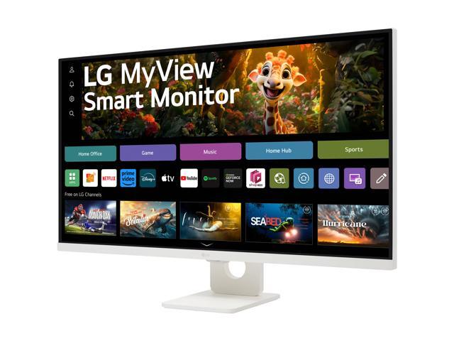 LG 31.5' 60 Hz VA UHD Monitor 5 ms 3840 x 2160 (4K) DCI-P3 90% Flat Panel 32SR73U-W