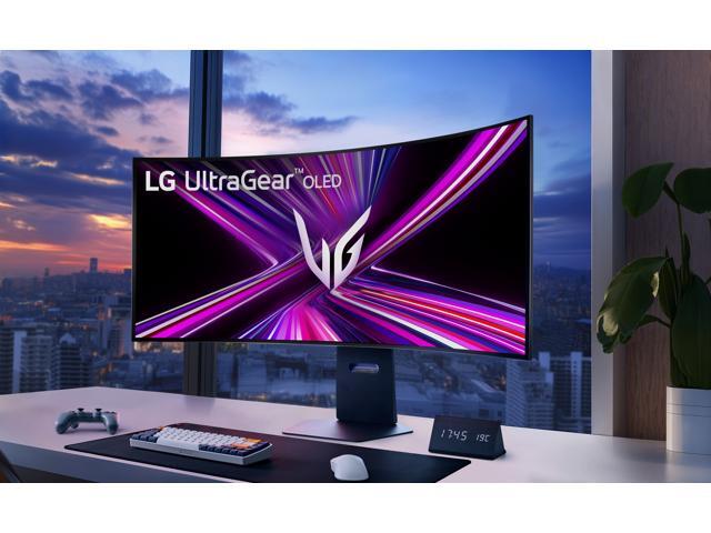 LG - UltraGear 45" OLED Dual Mode (5K2K WUHD 165Hz, WFHD 330Hz) 0.03ms G-Sync/FreeSync Premium Pro Gaming Monitor - Black - image 4