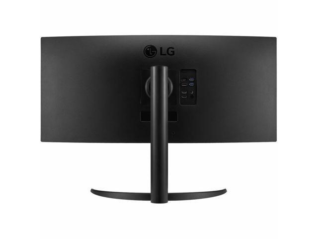 LG - UltraWide 34" VA Curved WQHD 100Hz Monitor with HDR 10 (HDMI, DisplayPort, USB-C) - Black - image 3