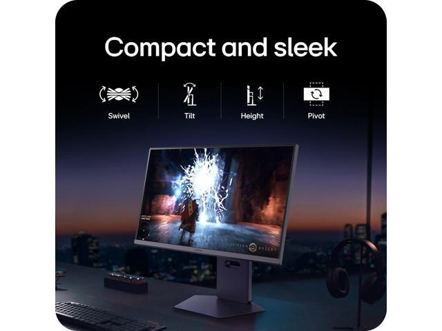 LG - UltraGear 27" IPS Dual Mode (4K UHD 240Hz or FHD 480Hz) 1ms G-Sync Gaming Monitor with DisplayHDR 600 (DisplayPort 2.1) - Black - image 9