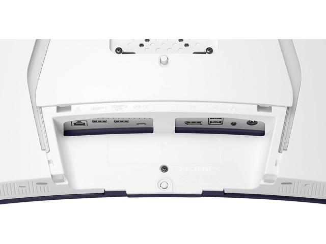 LG - UltraGear 39" OLED Curved WQHD 240Hz 0.03ms G-Sync/FreeSync Premium Smart Gaming Monitor with DisplayHDR 400 TRUE BLACK - White - image 9