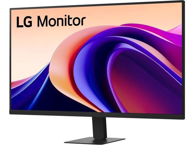 LG - 32" Monitor QHD IPS 100Hz with HDR10 (HDMI USB-C) - Black - image 4