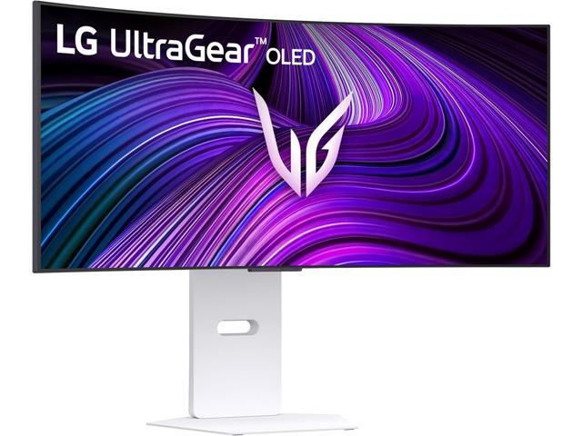LG UltraGear 34' WQHD 2K 1440P 240Hz FreeSync Premium & G-Sync Compatible 0.03ms HDR400 USB-C Built-in Speakers white Curved Gaming Computer...