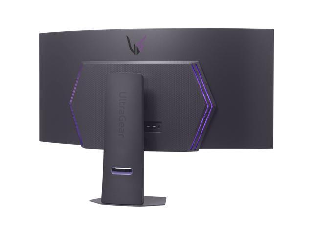 LG 45' 240 Hz OLED QHD Gaming Monitor 0.03ms (GtG at Faster) FreeSync Premium & G-Sync Compatible DCI-P3 98.5% (CIE1976) Curved UltraGear 45GX90SA-B