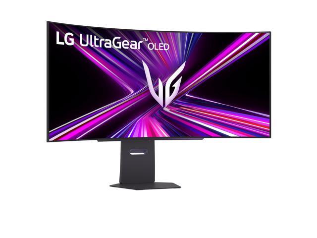 Open Box - LG UltraGear 45' WQHD 2K 1440P 240Hz AMD FreeSync Premium Pro & G-Sync Compatible 0.03ms HDR400 USB-C OLED Curved Gaming Computer...