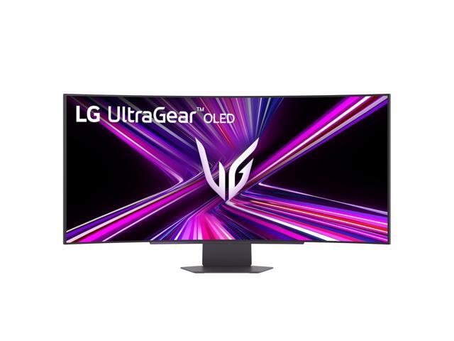 Open Box - LG UltraGear 45' WQHD 2K 1440P 240Hz AMD FreeSync Premium Pro & G-Sync Compatible 0.03ms HDR400 USB-C OLED Curved Gaming Computer...