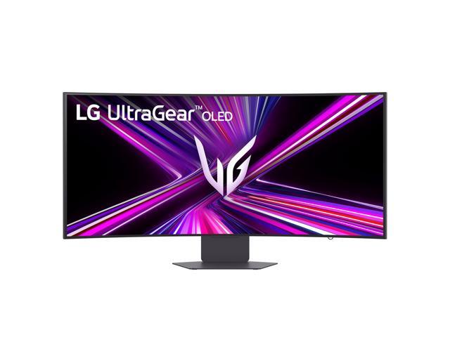 Open Box - LG UltraGear 39' WQHD 2K 1440P 240Hz AMD FreeSync Premium Pro & G-Sync Compatible 0.03ms HDR400 USB-C OLED Curved Gaming Computer...