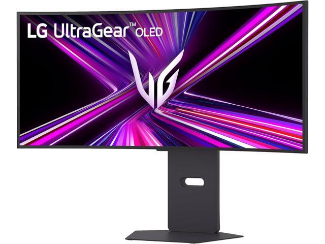 LG - UltraGear 34" OLED Curved WQHD 240Hz 0.03ms AMD FreeSync Premium Pro Gaming Monitor with HDR (DisplayPort, HDMI, USB-C) - Black - image 5