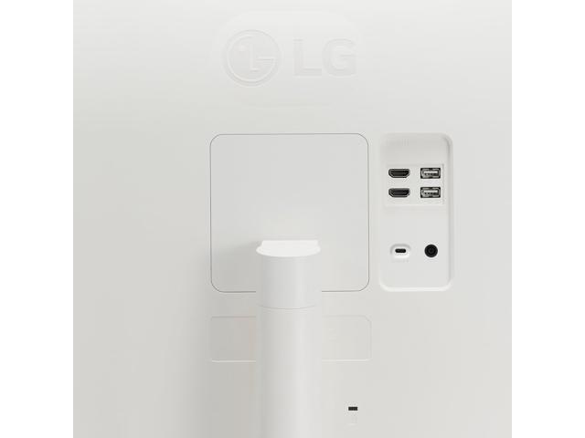 LG 34' Smart Monitor WQHD 21:9 Curved Screen 100Hz with webOS - 34SR63QA-W