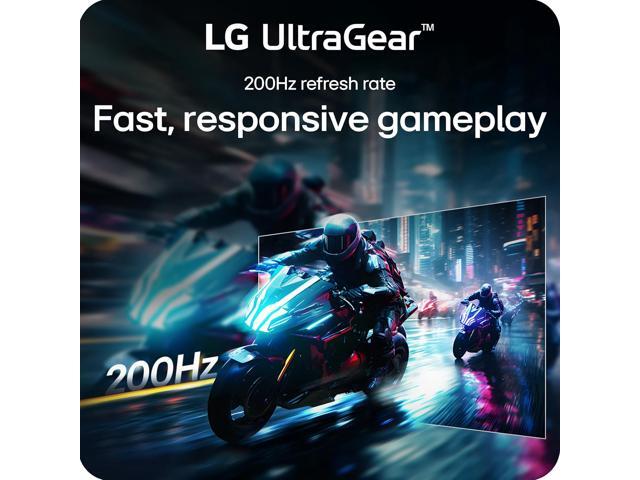 LG - UltraGear 27" IPS QHD 200Hz Gaming Monitor with DisplayHDR 400 (HDMI, DisplayPort) - Black - image 3