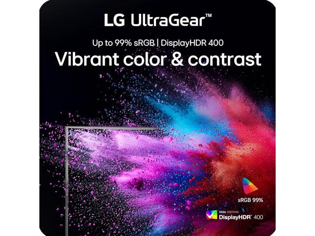 LG - UltraGear 27" IPS QHD 200Hz Gaming Monitor with DisplayHDR 400 (HDMI, DisplayPort) - Black - image 4