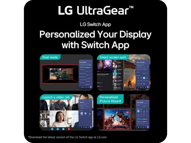 LG - UltraGear 27" IPS QHD 200Hz Gaming Monitor with DisplayHDR 400 (HDMI, DisplayPort) - Black - image 6