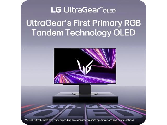 LG - UltraGear 27" OLED QHD 280Hz 0.03ms G-Sync and FreeSync Premium Pro Gaming Monitor with HDR500 (HDMI x2, DP, USB-A) - Black - image 10