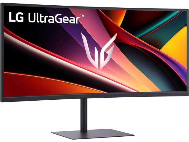 LG - UltraGear 34" WQHD 240Hz 1ms FreeSync Premium Gaming Monitor with DisplayHDR 400 (HDMI, DisplayPort, USB-C) - Black - image 3